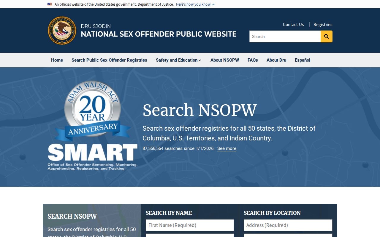 Dallas County criminal record national registry search